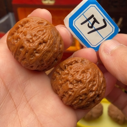 文玩核桃吊坠铁锤47精修