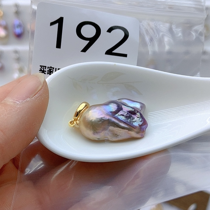 淡水珍珠颈饰银S925镶嵌