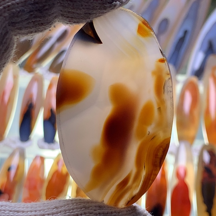 未镶嵌玛瑙/玉髓珠宝半成品91