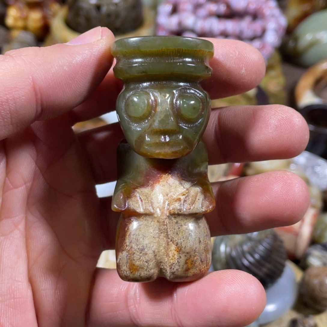 和田玉吊坠(不含链)未镶嵌