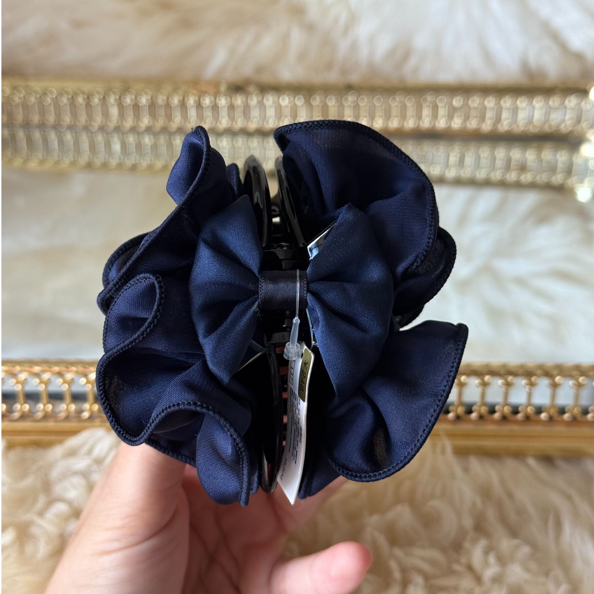 【妞妞同款】日系花朵蝴蝶结发爪