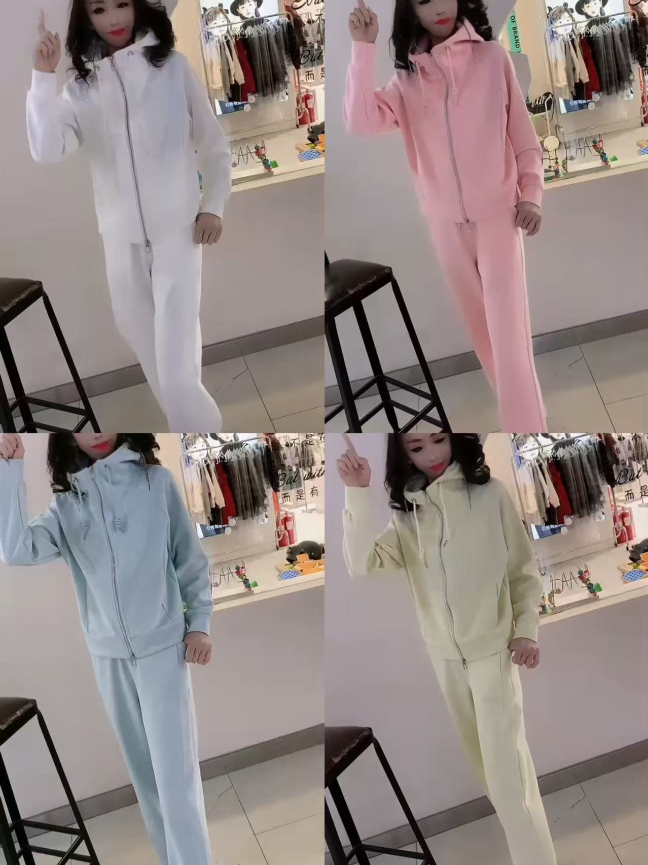 （春季热门款）1101星空棉减龄套裤（上衣+裤）