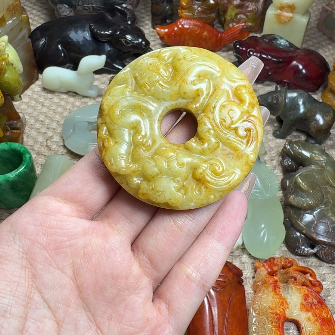 吊坠白玉菩提挂件
