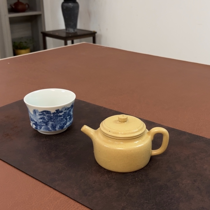 紫砂茶壶德钟本绿手工壶