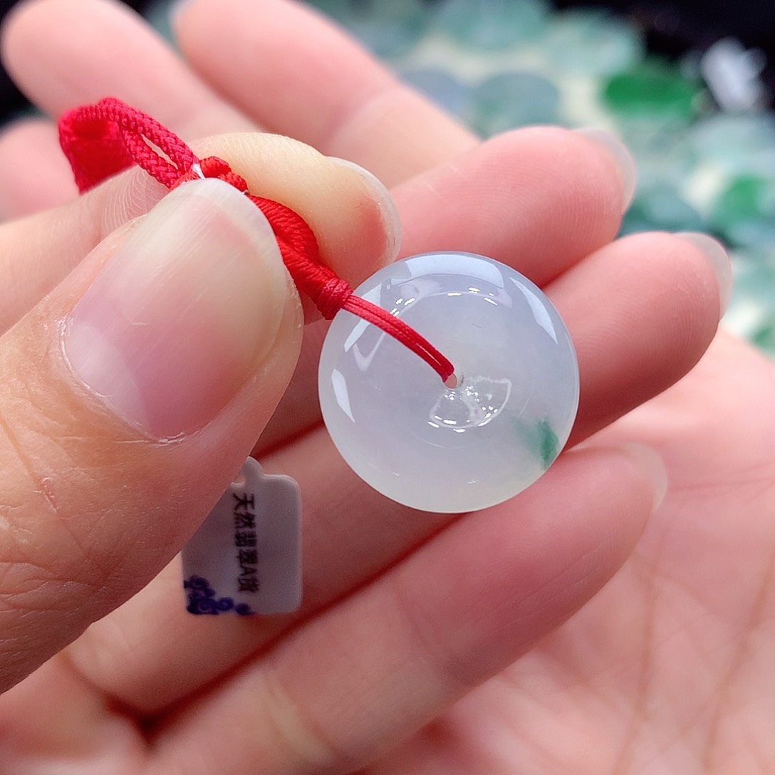 颈饰未镶嵌翡翠编号6尺寸17.7-6