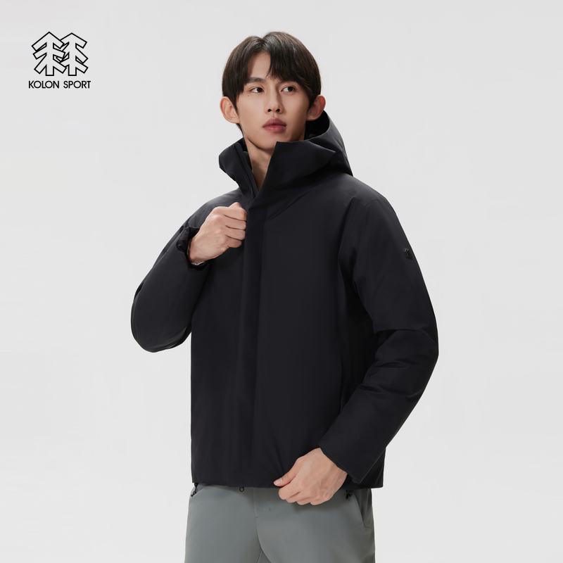 KOLON SPORT可隆羽绒衣防水透湿防风耐磨男士GTX羽绒服冲锋衣2级