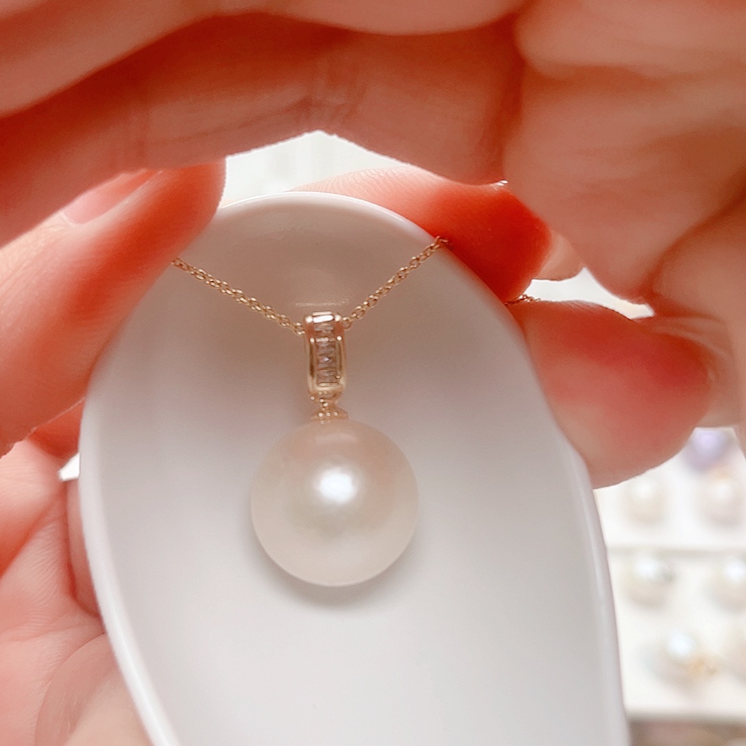 淡水珍珠合金吊坠(赠链)