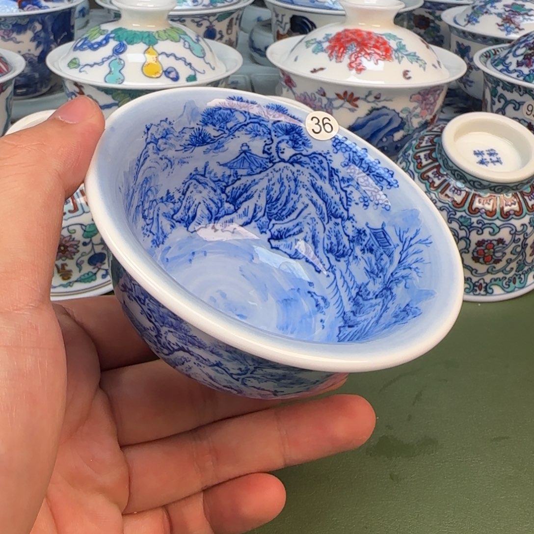 彦祖纯手工手绘茶具36