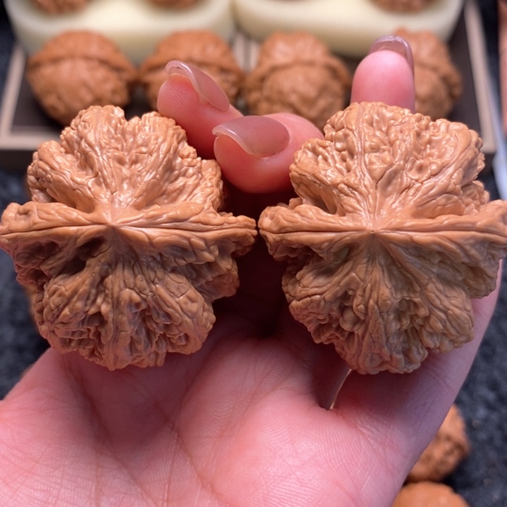 文玩核桃把件❤**板毕业大球筋43