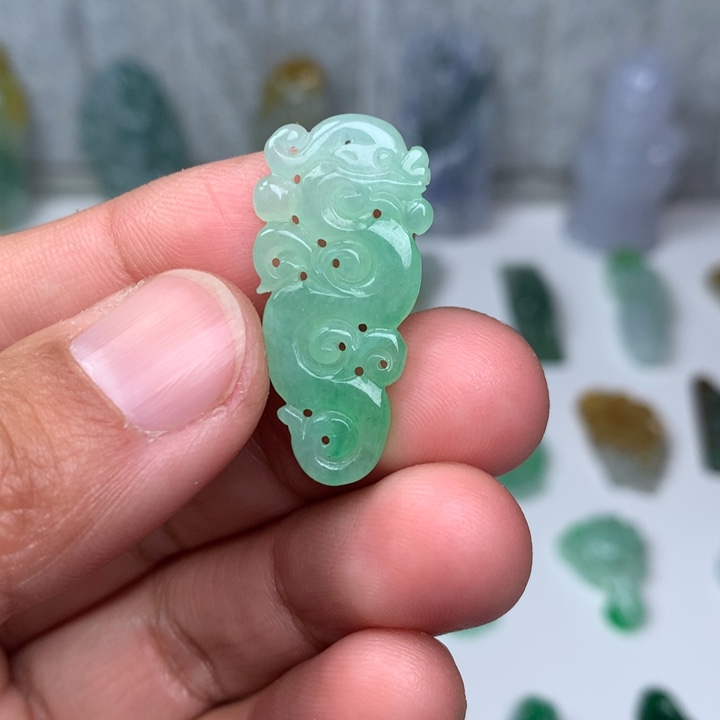 翡翠吊坠(不含链)未镶嵌