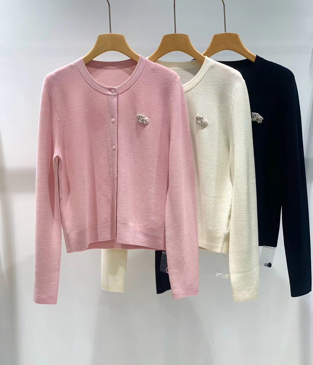 【雅祺YAQI】三色小香风针织开衫外套