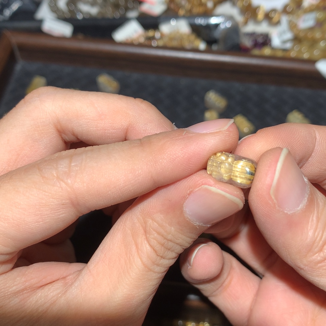 盐***卷未镶嵌水晶手链手链