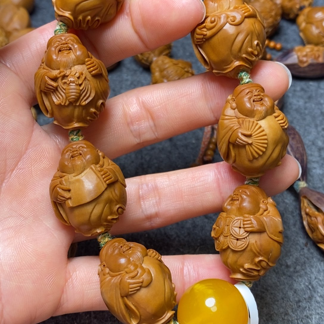 橄榄核手串/手链财神