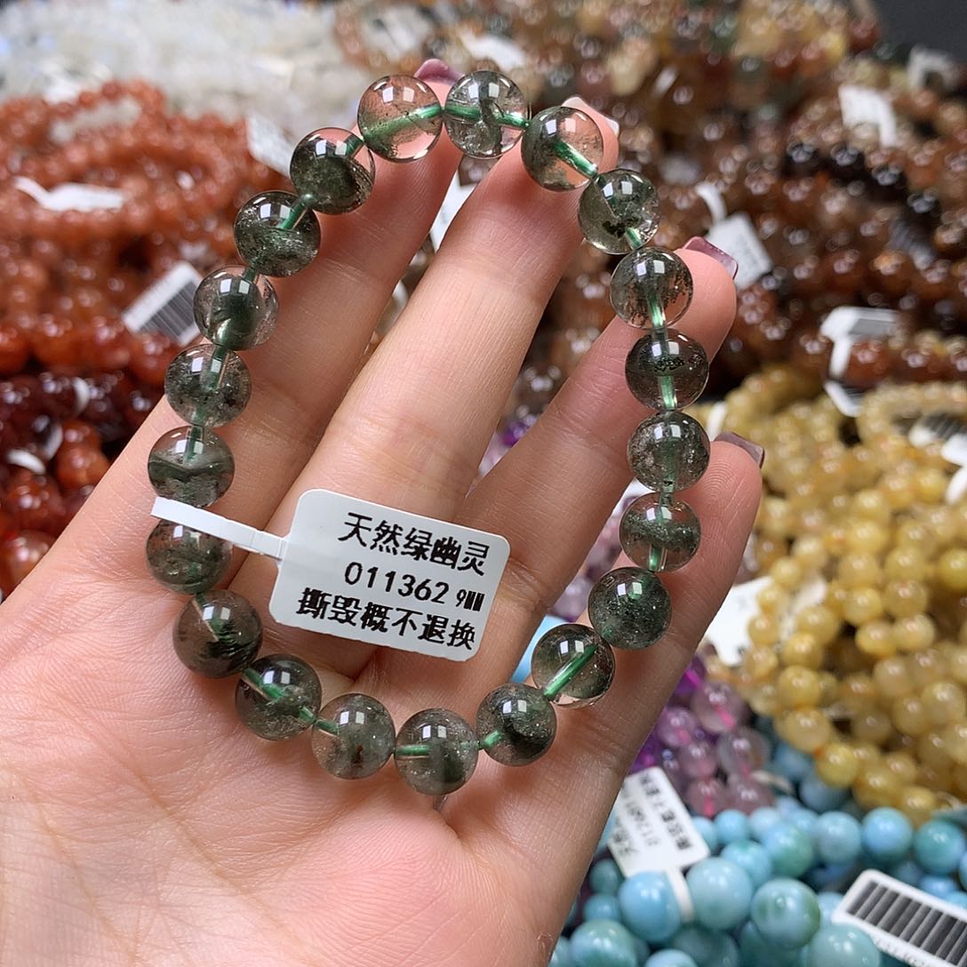 未镶嵌手串水晶，