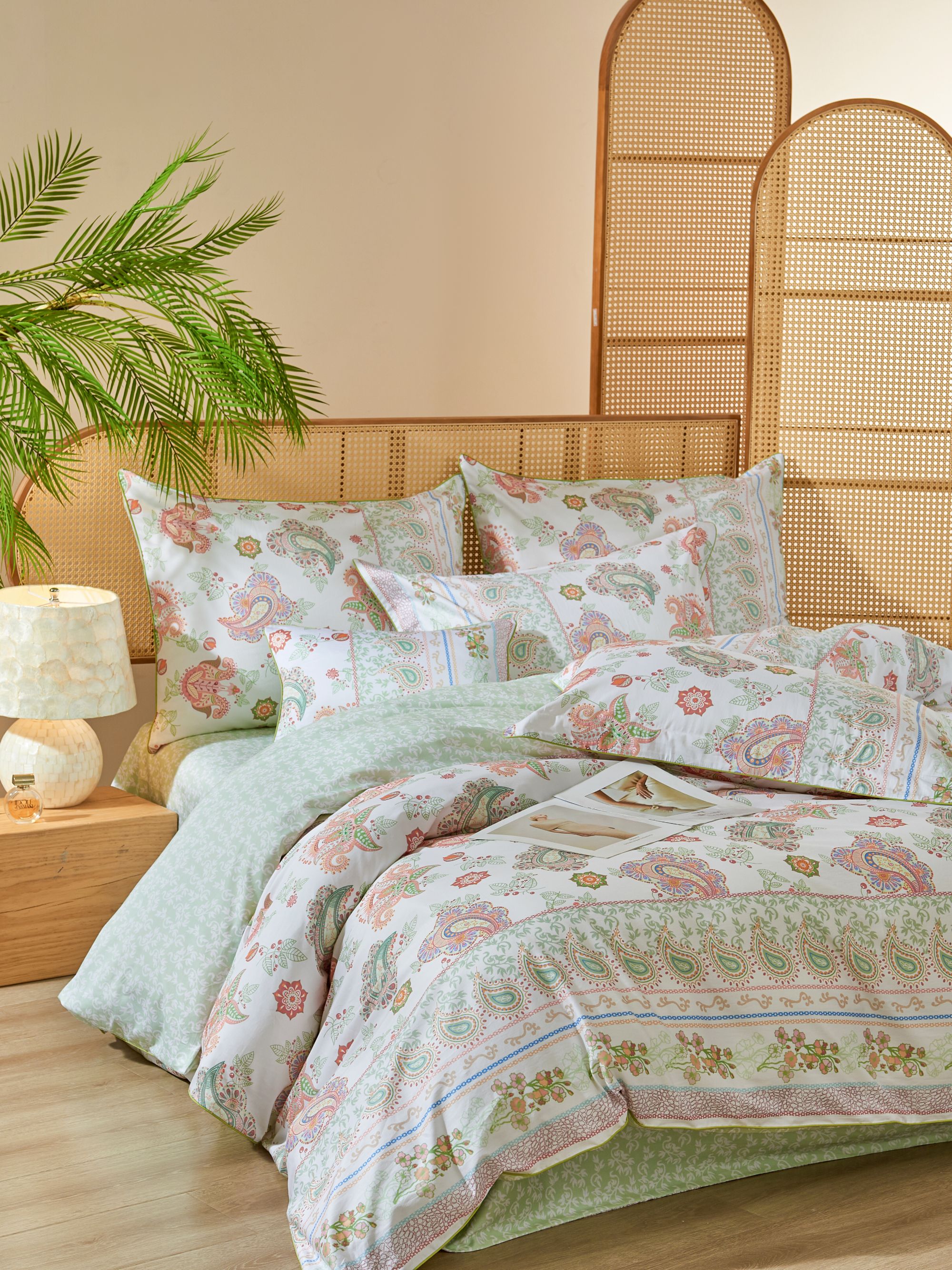 【花戒指】精选！全棉数码印花被罩-卡曼蒂