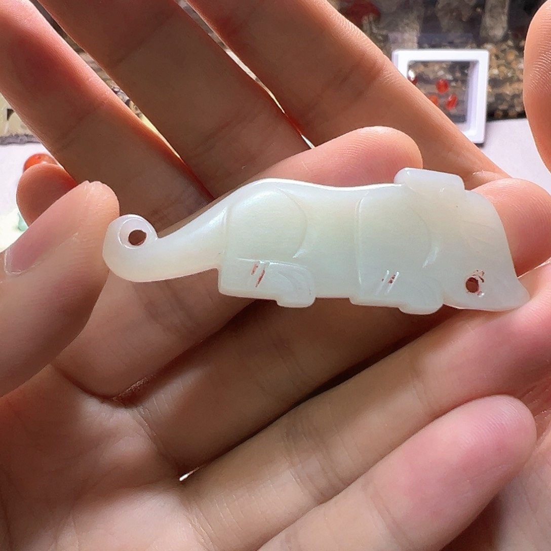 和田玉未镶嵌颈饰舍**深