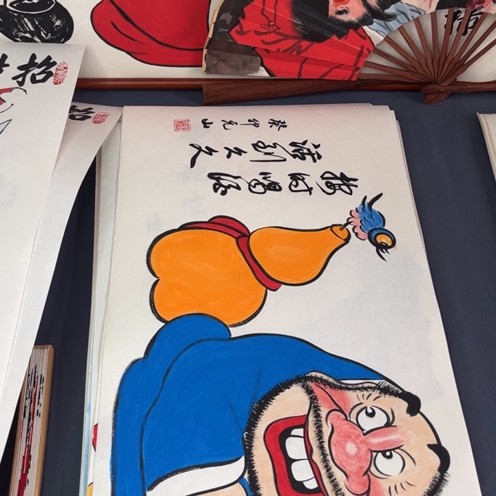 国画禅意画纯手绘作 