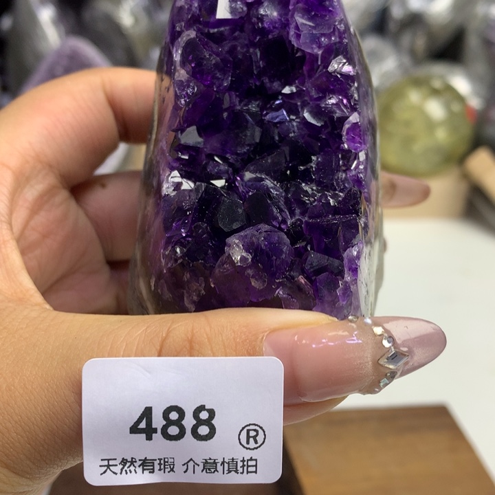 未镶嵌紫晶大型摆件（非配饰）