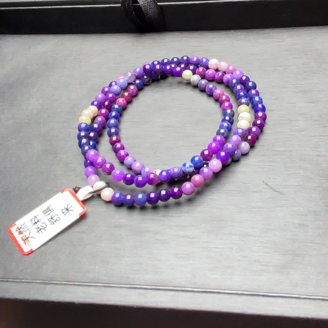 苏纪石（舒俱来）未镶嵌果冻凝胶多宝多圈