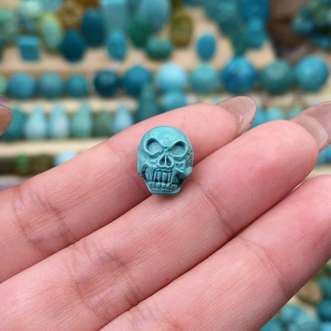 绿松石珠宝奇石未镶嵌