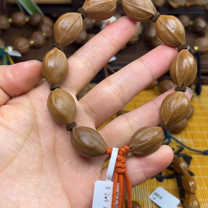 橄榄核手串/手链梅林铁核1.6*2.5