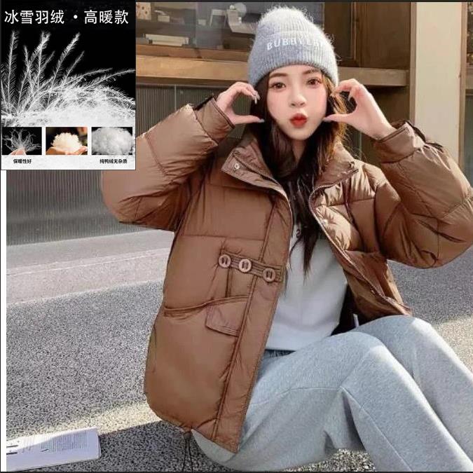 【羽绒服】索尼尔保羅冬季保暖加绒加厚款羽绒外套女装3771[YYJ]