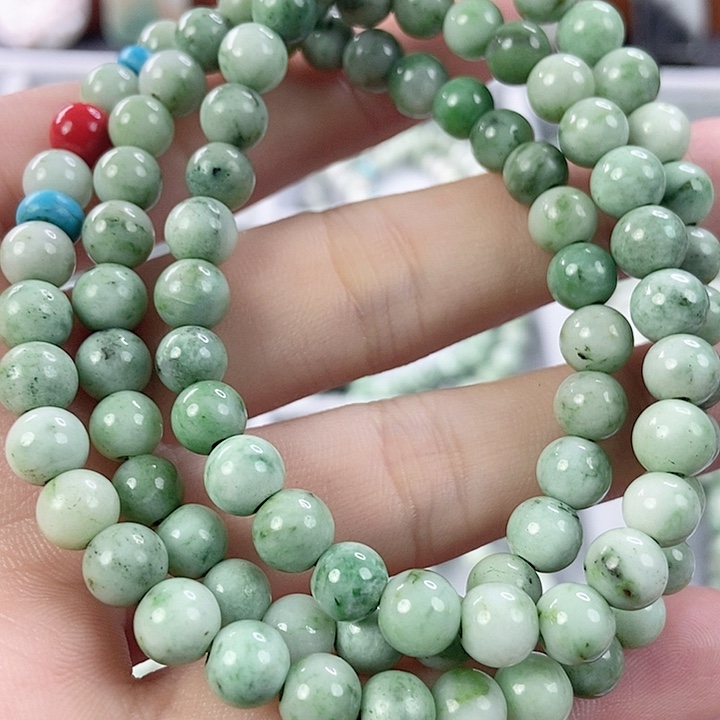 独山玉手链未镶嵌