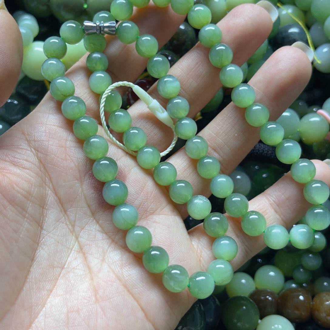 和田玉手链未镶嵌