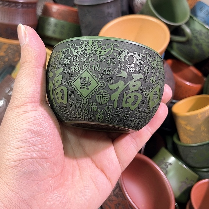 茶杯紫砂全手工紫砂主人杯