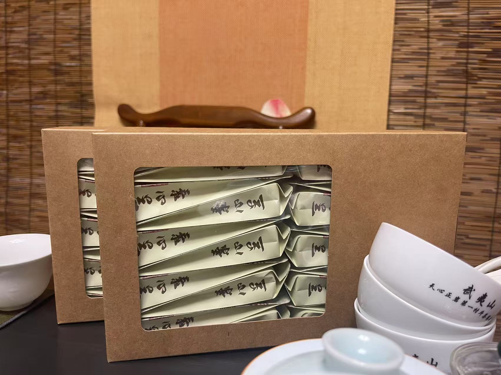 武夷岩茶素心兰传统手工茶叶清香型乌龙茶花果香