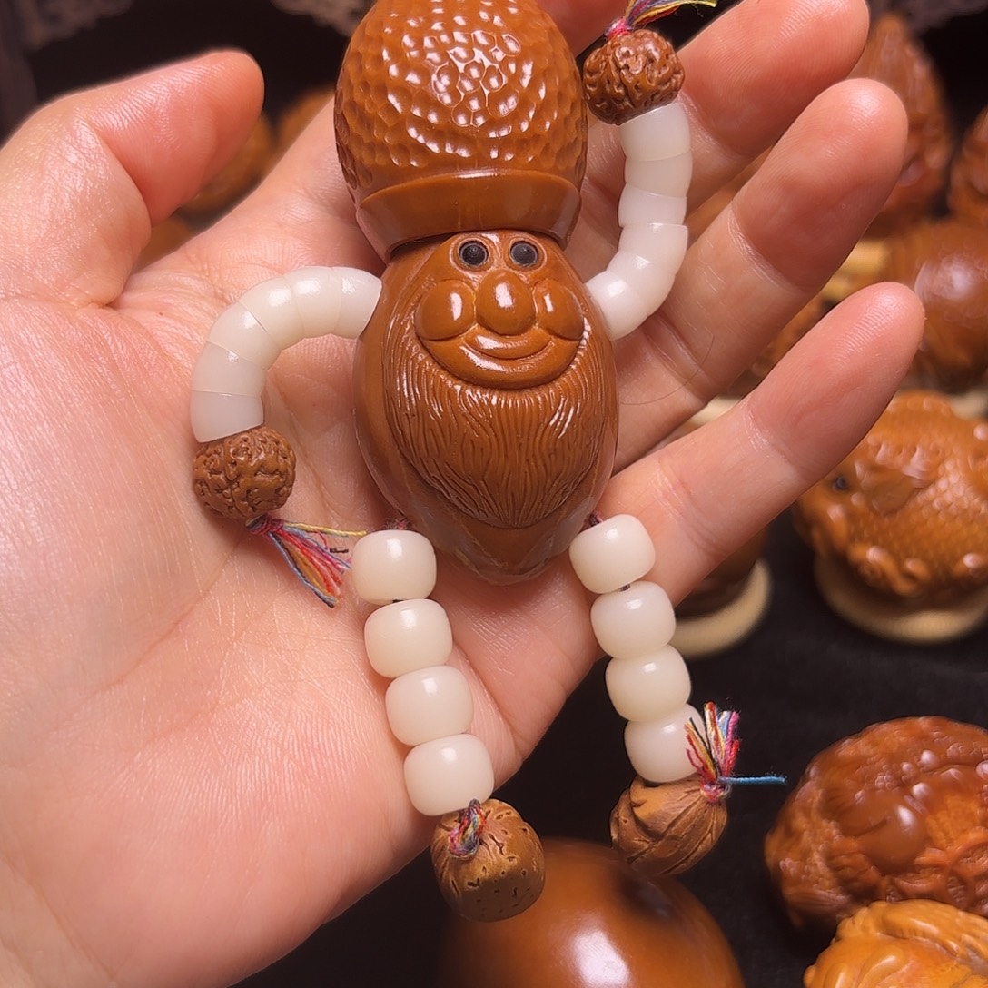 橄榄核手串/手链小地精