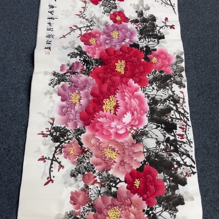 国画绘画手绘作品