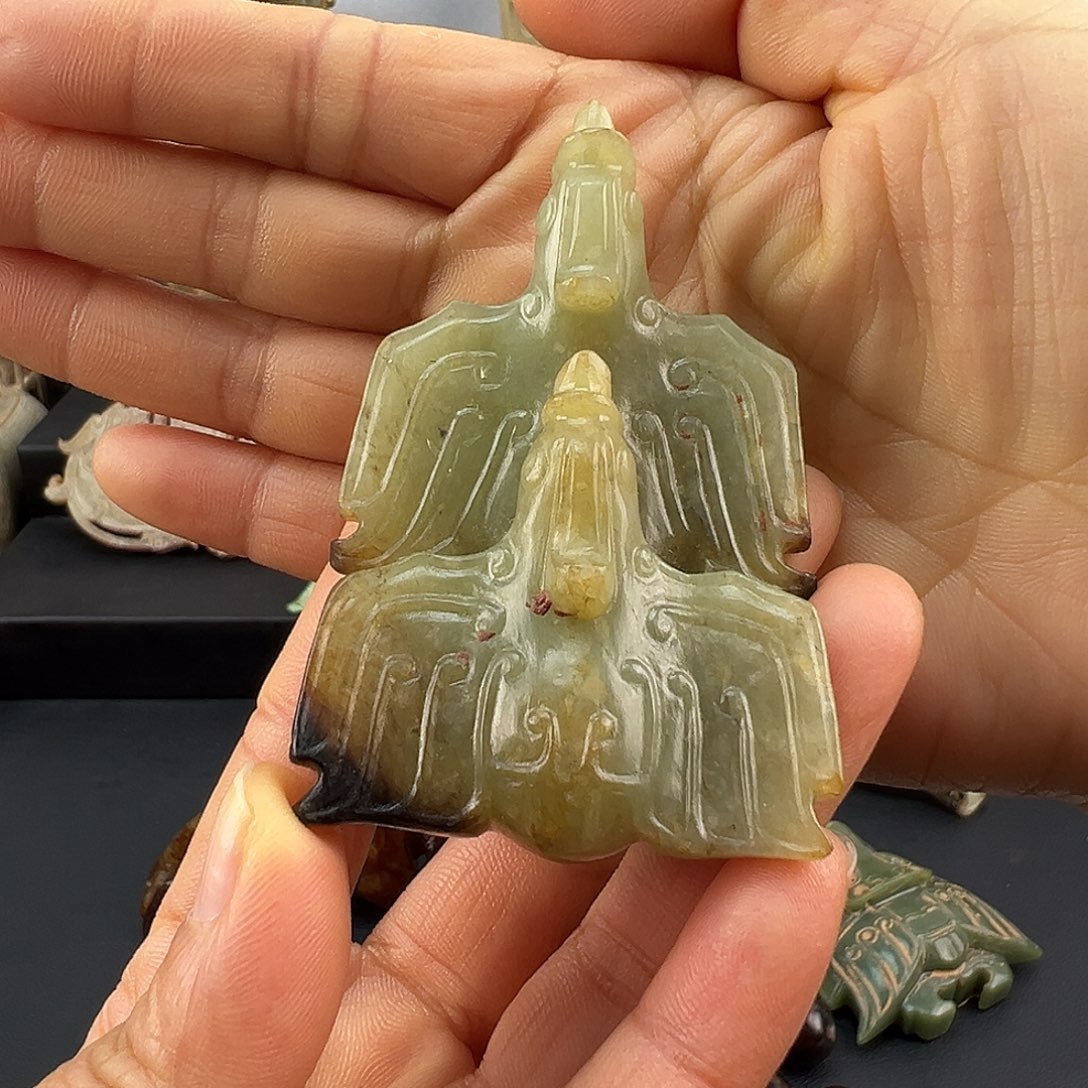 未镶嵌和田玉挂件瓒****歌