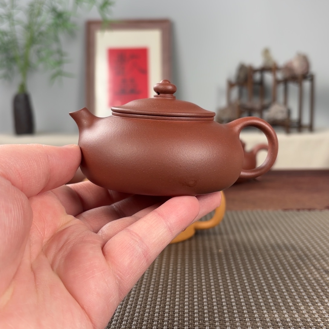紫砂茶壶黄龙山原矿紫砂壶