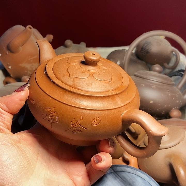 全手工制作宜兴紫砂茶壶