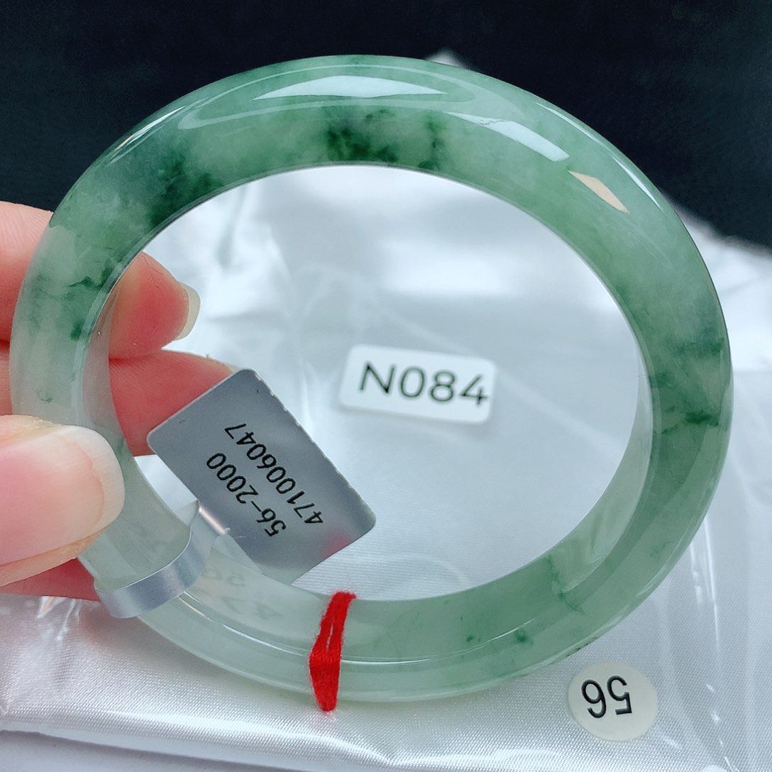 翡翠手镯未镶嵌缅甸天然A货翡翠手镯