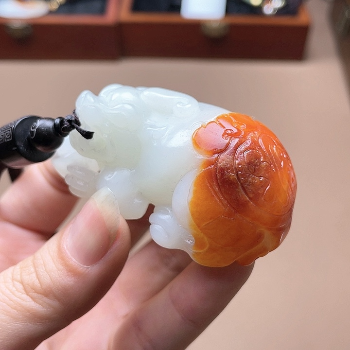 和田玉挂件未镶嵌F