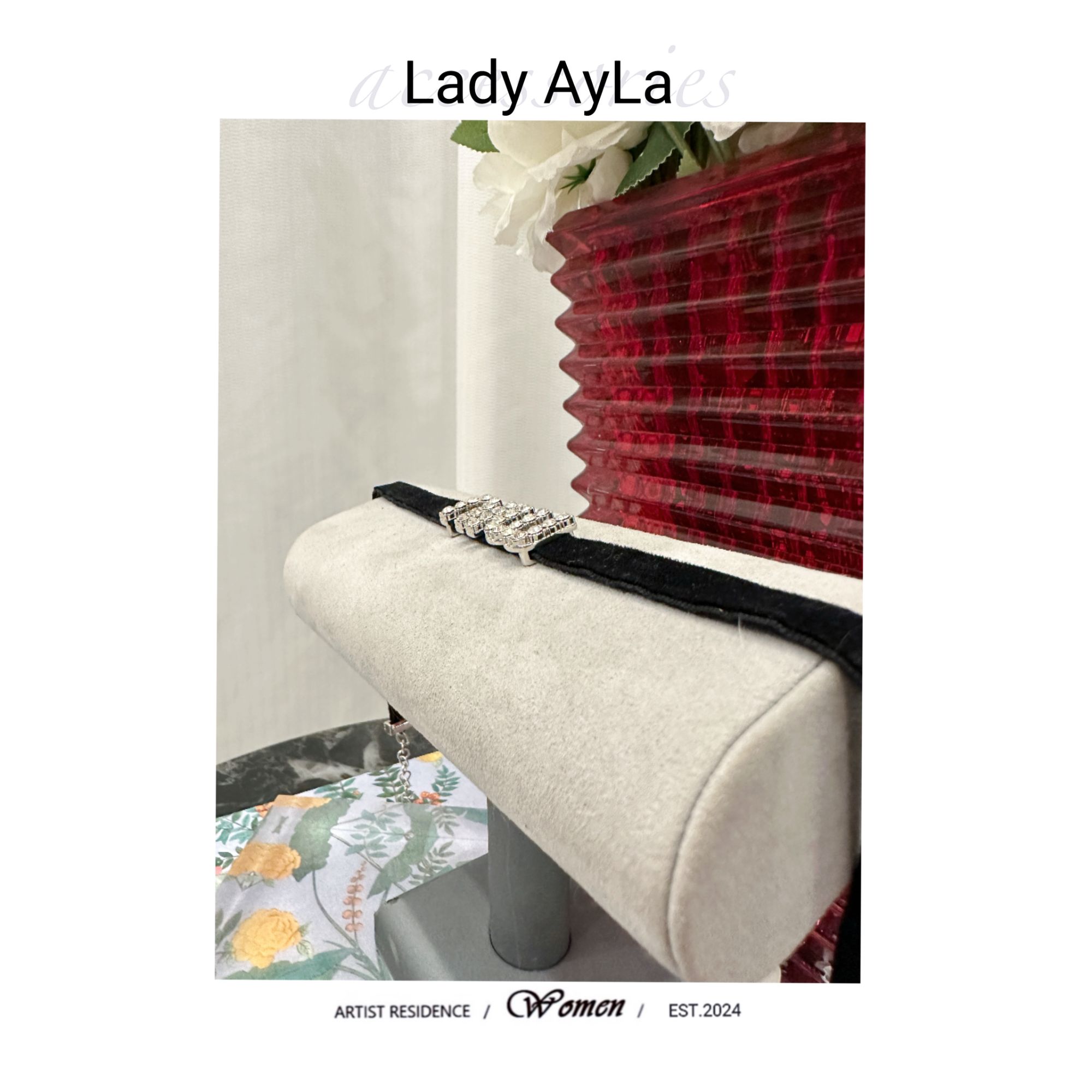 字母M轻奢时尚百搭颈链AL368