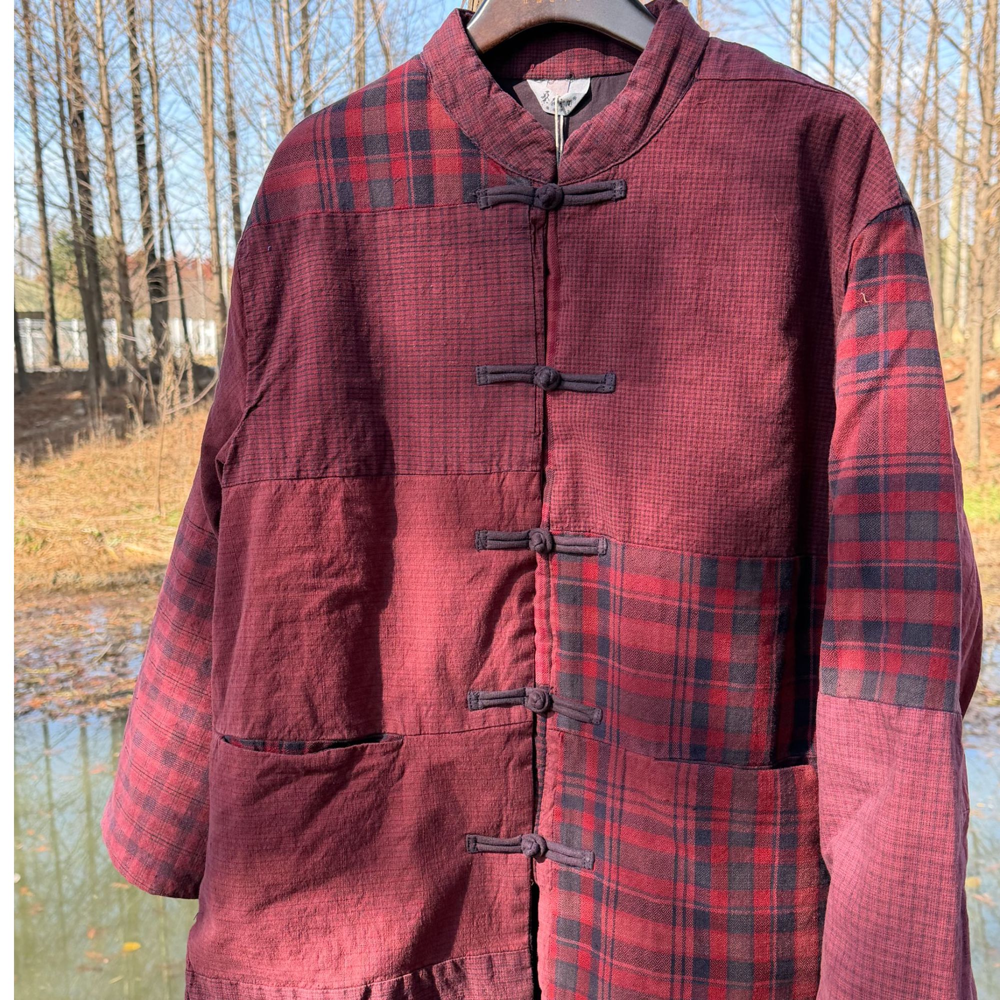 桑在云间 一阳唐装土布棉服（特色花色）