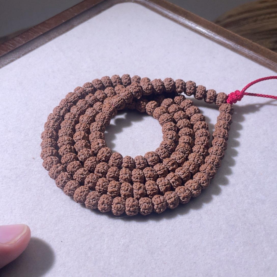 金刚菩提吊坠平细脖挂7.6