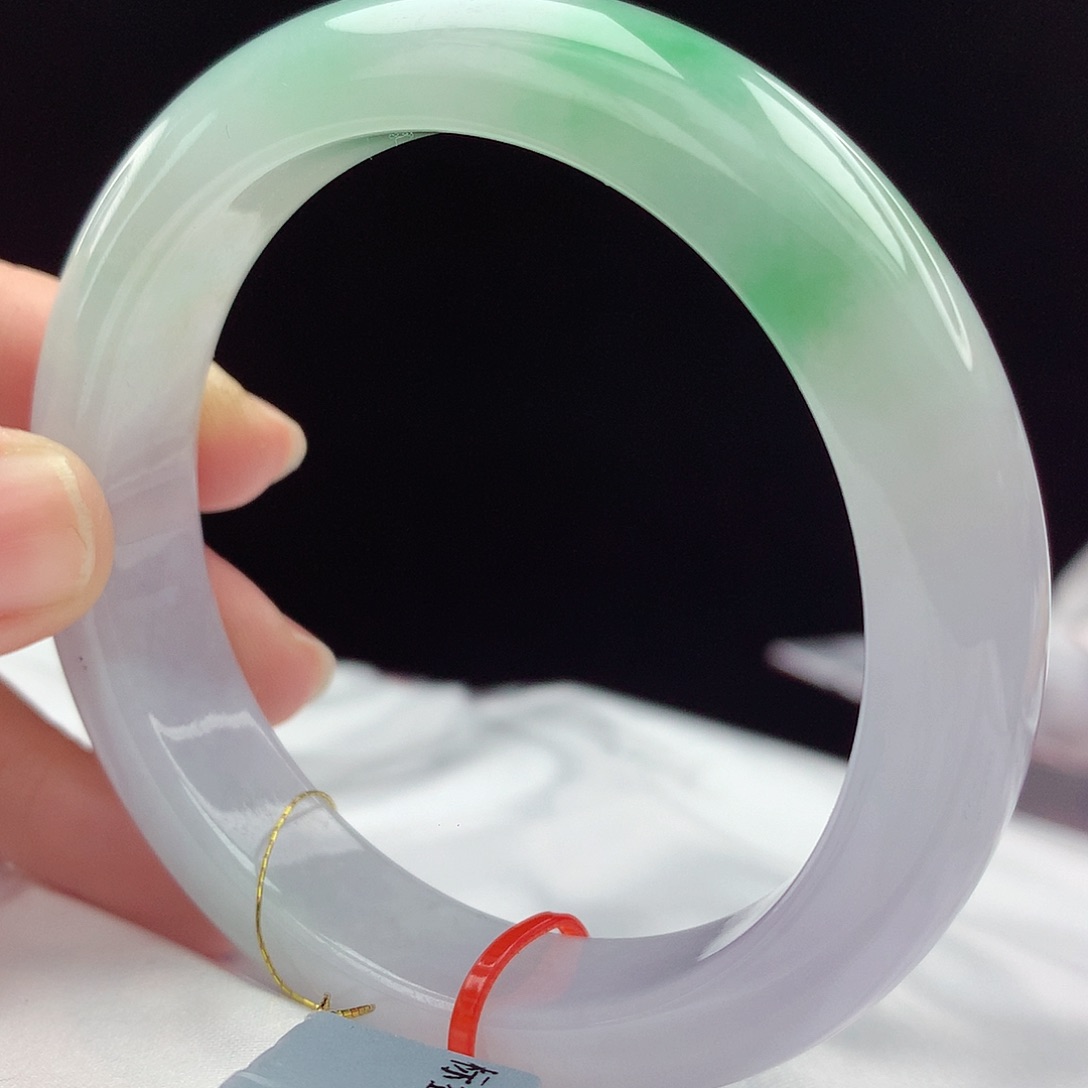 未镶嵌手镯翡翠55圈4849