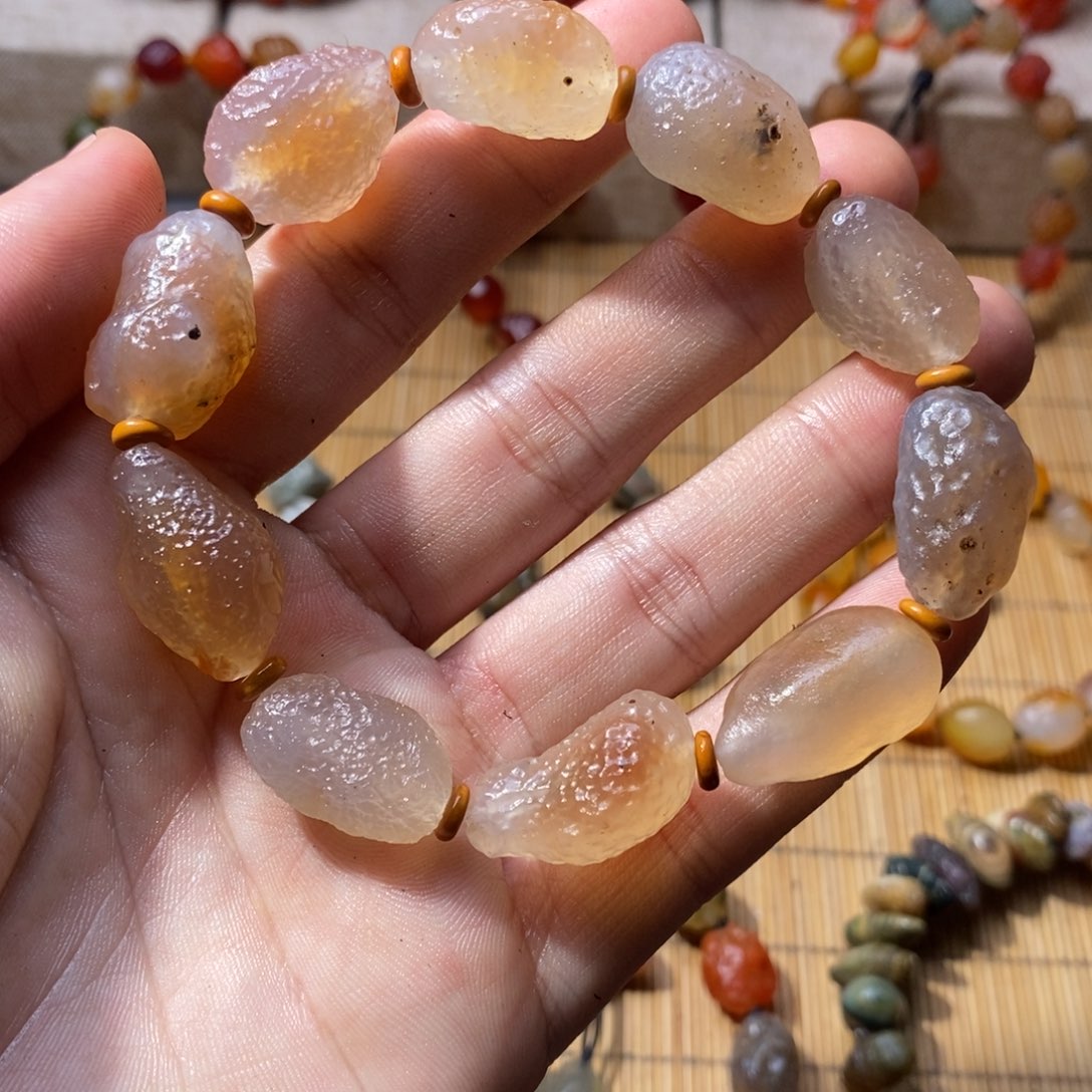 玛瑙/玉髓手链未镶嵌