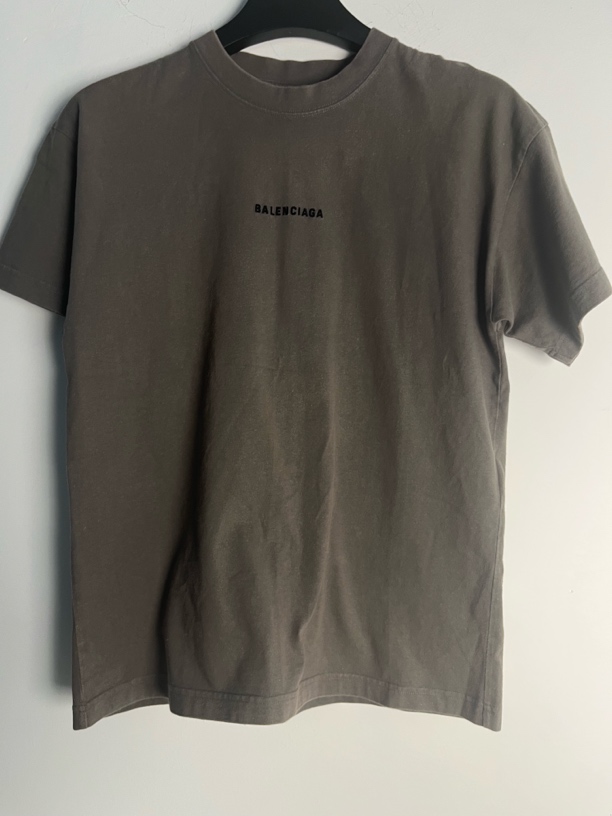 未使用 Balenciaga/巴黎世家 全新/Balenciaga灰色短袖/04633