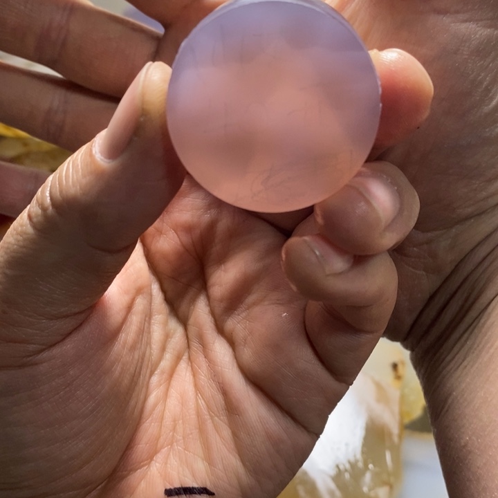 仙***使定制玛瑙私人定制心抛光不退换