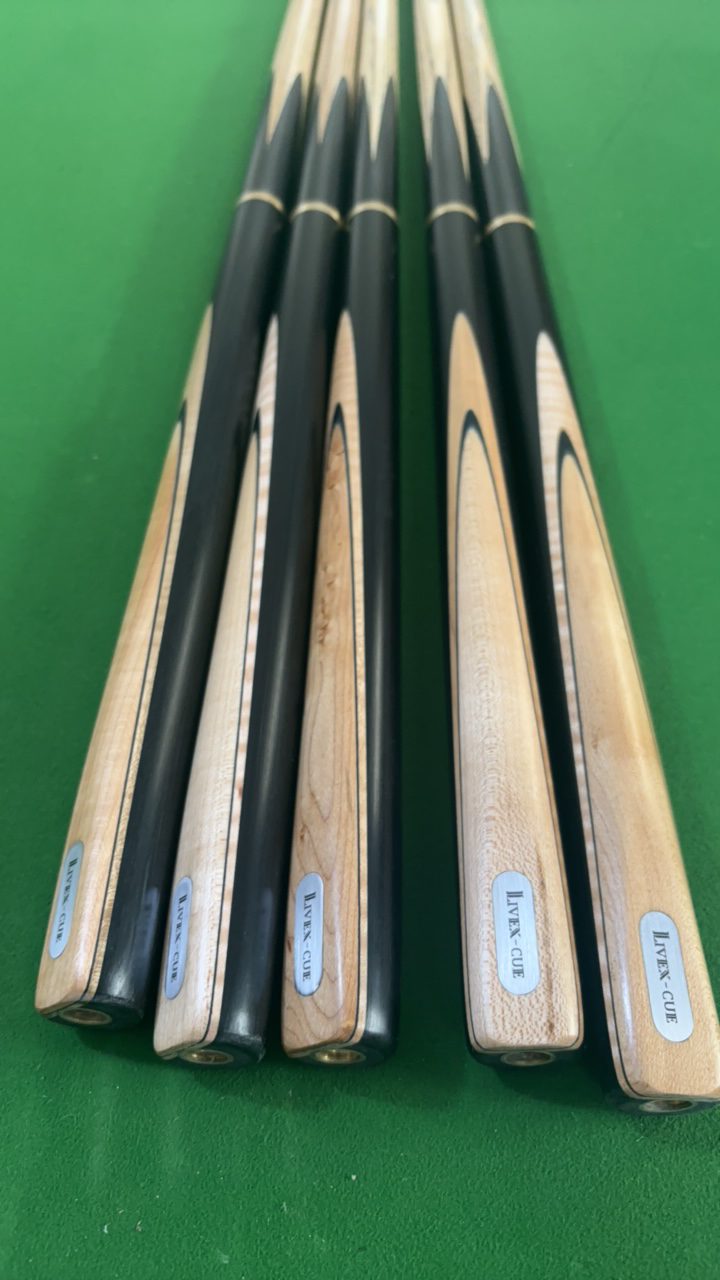 King手工杆后把科技木实木枫木插片10.3杆头中八九球杆