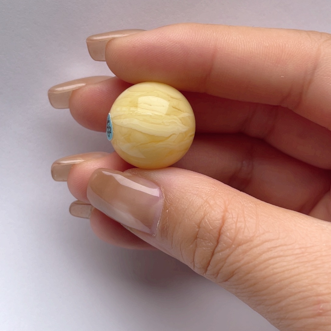 未镶嵌蜜蜡裸石小*蜜蜡圆珠梦