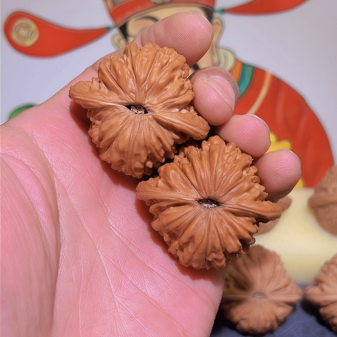 文玩核桃吊坠墩***墩汉高楼43.5