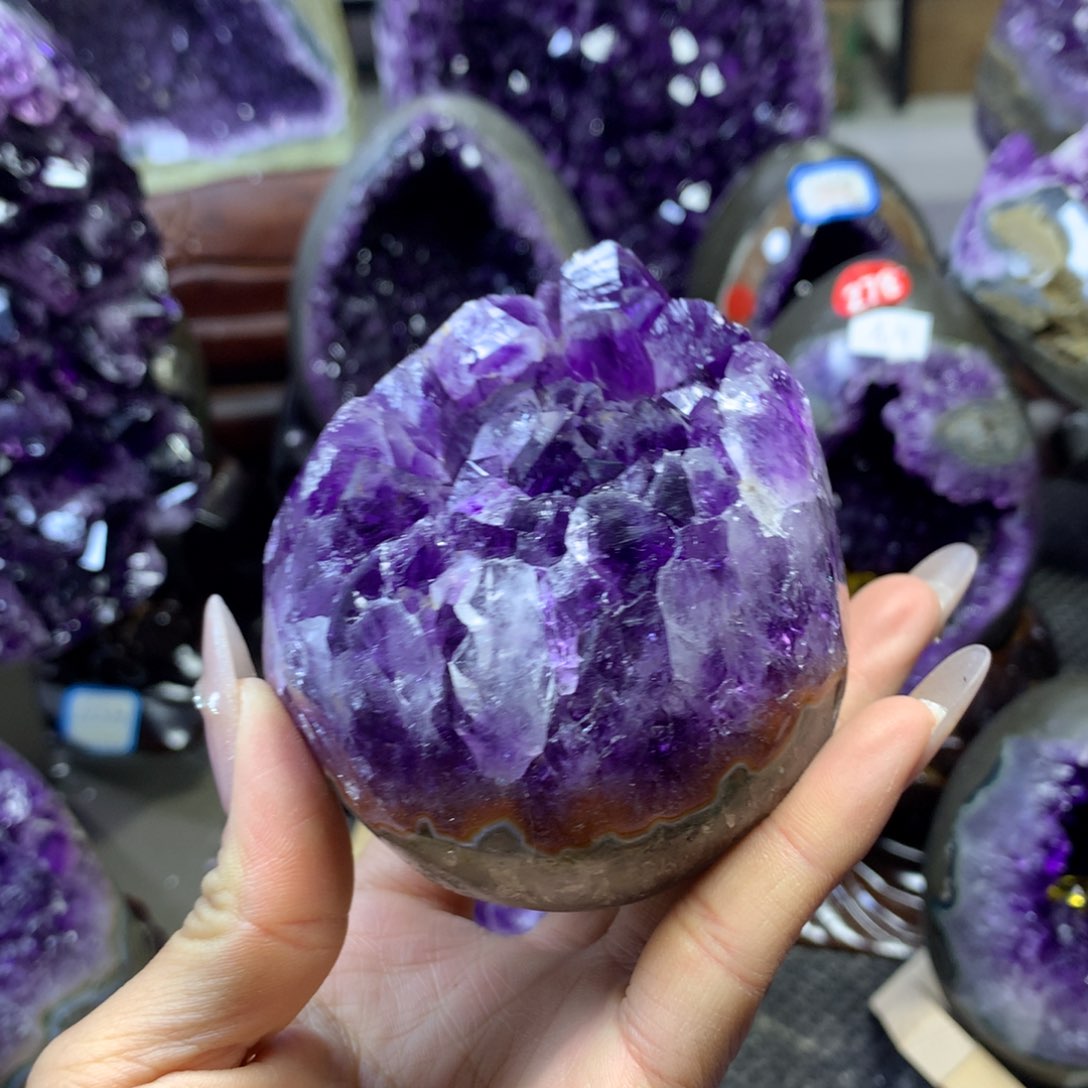 水晶摆件婷未镶嵌