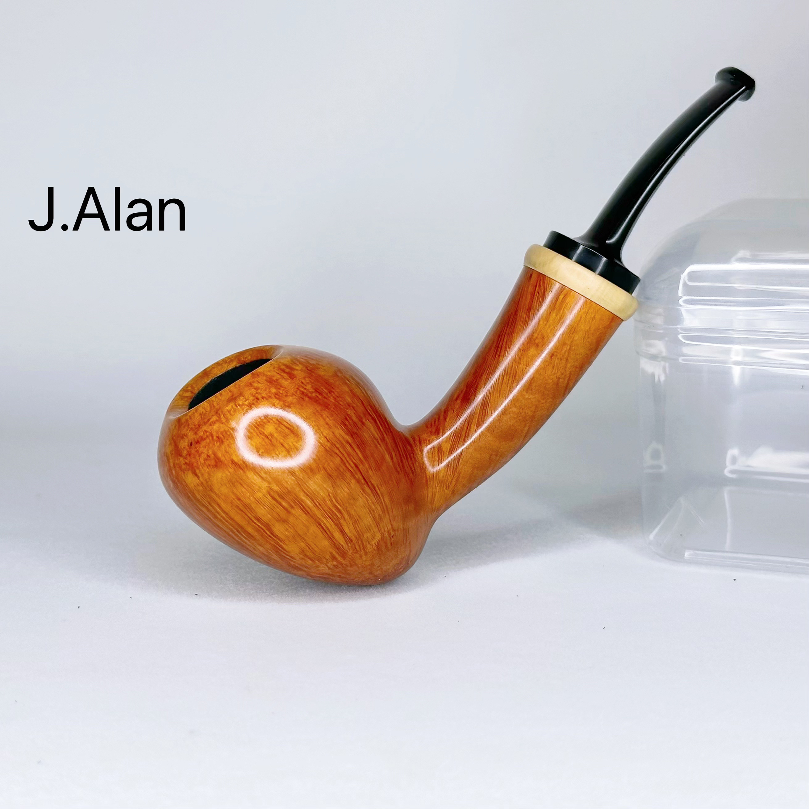 美国J.Alan杰夫阿兰 自由橡果斗型石楠木手工烟斗