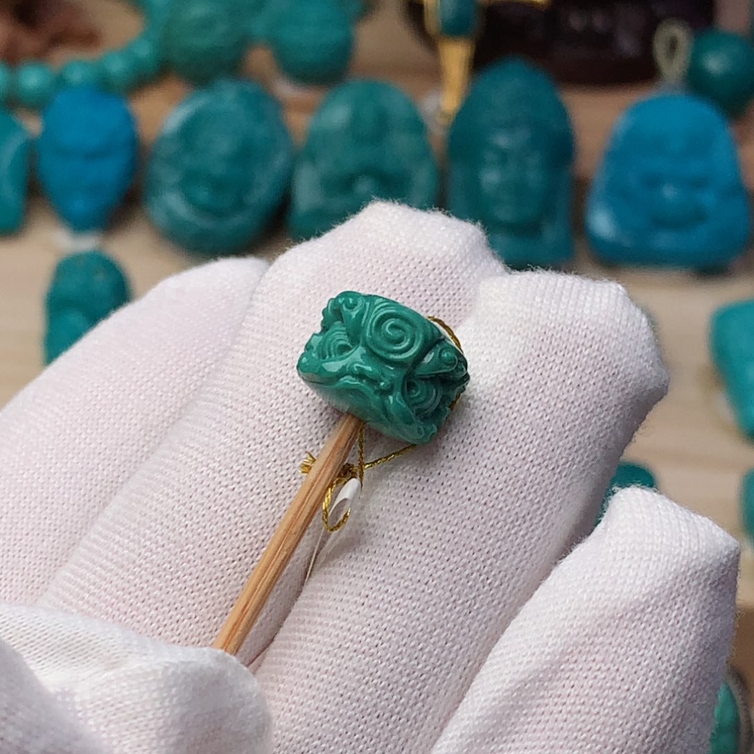 绿松石珠宝奇石未镶嵌